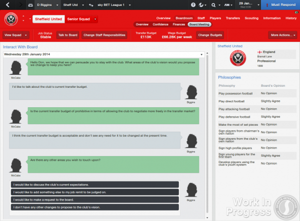 Football Manager 2014 screenshot