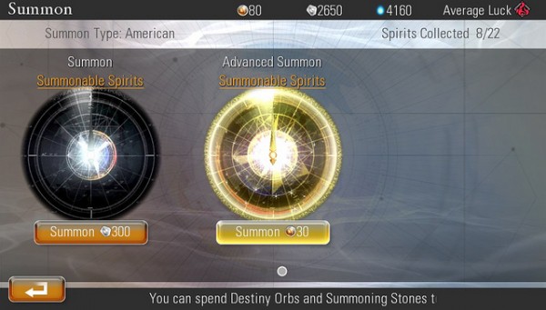 Destiny of Spirits screenshot