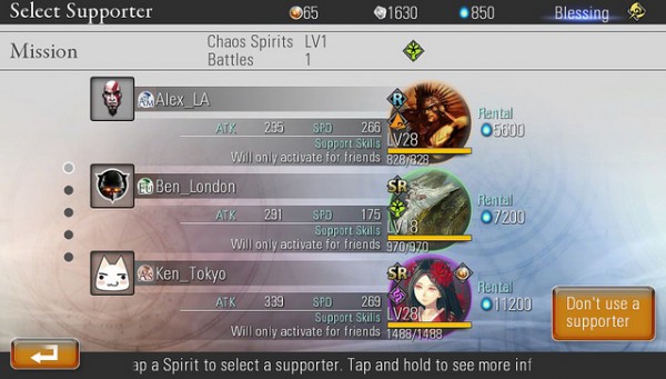 Destiny of Spirits screenshot