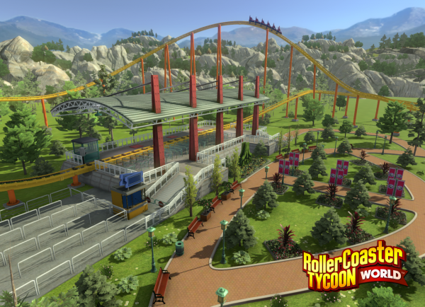 Rollercoaster Tycoon World screenshot