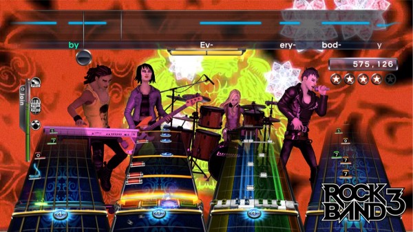 Rock Band 3 screenshot